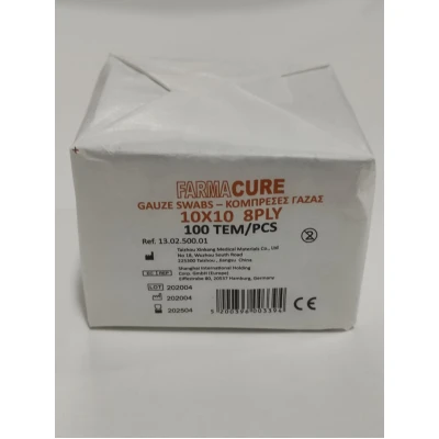 Γάζα μη αποστειρωμένη Farmacure