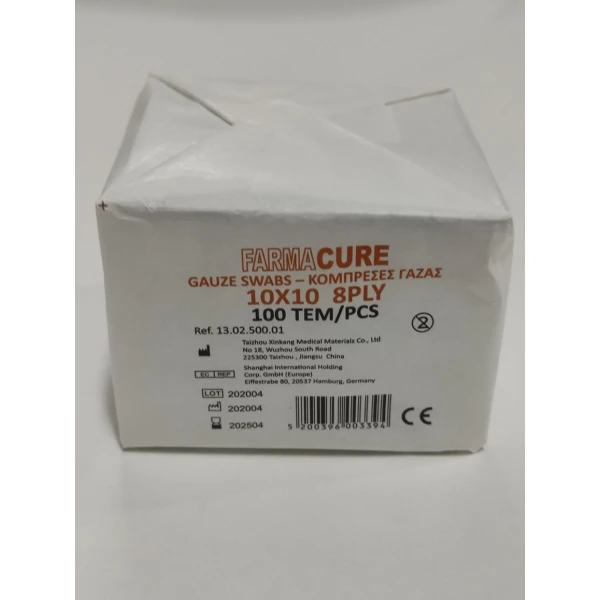 Γάζα μη αποστειρωμένη Farmacure