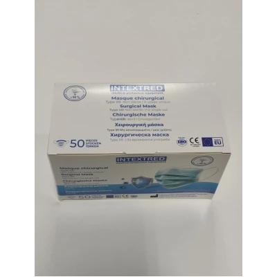 ΜΑΣΚΕΣ 3PLY ΜΕ ΔΕΣΤΡΑ (50τμχ)